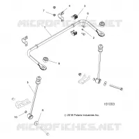 SUSPENSION, REAR STABILIZER BAR