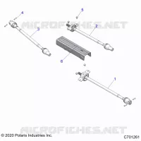 DRIVE TRAIN, FRONT, MID, REAR PROP SHAFT