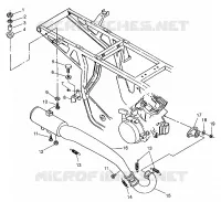 EXHAUST SYSTEM XPLORER 300 W969130 (4935903590A012)