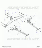 REAR SUSPENSION CONTROL ARMS