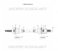 DRIVE SHAFT, FRONT