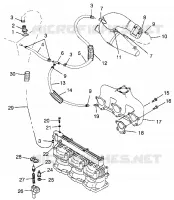 COOLING SYSTEM SLTX B974590 AND INTL. SLTX I974590 (4941214121B006)
