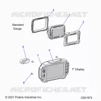 ELECTRICAL, MULTI FUNCTION GAUGE