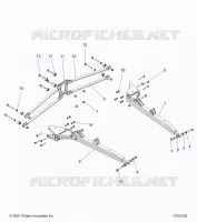 REAR SUSPENSION CONTROL ARMS