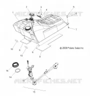 FUEL SYSTEM, FUEL TANK ASM.
