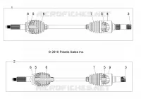 DRIVE TRAIN, REAR DRIVE SHAFT