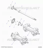 DRIVE TRAIN, JACKSHAFT AND DRIVE SHAFT