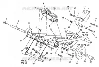 FRONT TORQUE ARM TRAIL 0962761 (4931763176C005)