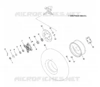 HUB, FRONT AND FRONT WHEEL