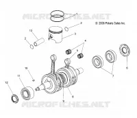 PISTON   CRANKSHAFT