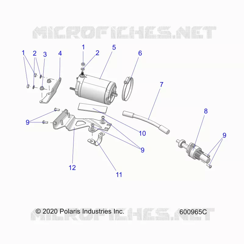 STARTER MOTOR