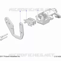 BRAKES, REAR CALIPER