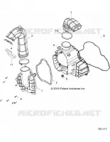ENGINE, ALTERNATOR  COVER HVAC