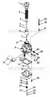 CARBURETOR TRAIL RMK 0970961 (4938333833C009)
