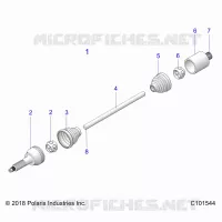 DRIVE TRAIN, DRIVE REAR SHAFT