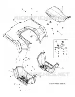 REAR CAB, SEAT AND FOOTWELLS