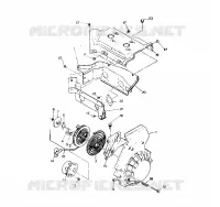 BLOWER HOUSING/RECOIL STARTER TRAIL (4921272127042A)