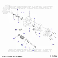 DRIVE TRAIN, PRIMARY CLUTCH