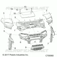 HOOD AND FRONT FACIA