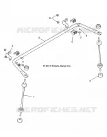 REAR SUSPENSION STABILIZER BAR