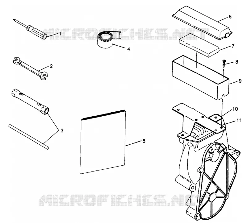 TOOL KIT    500 EFI 0973774 (4938423842D001)
