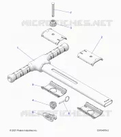 BODY, PASSENGER GRAB BAR