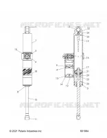 SUSPENSION, REAR SHOCK TRACK