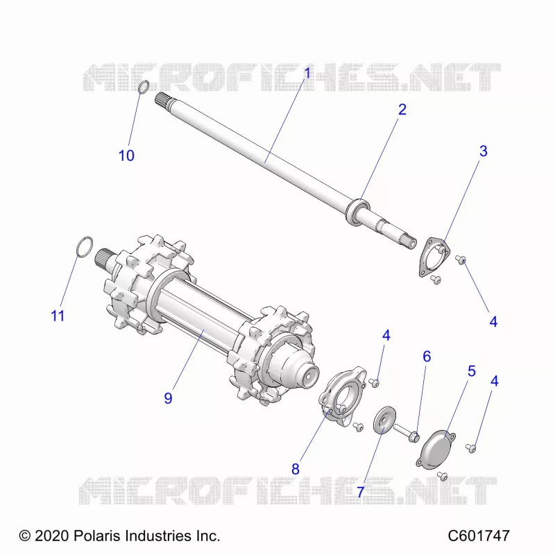 DRIVE TRAIN, JACKSHAFT AND DRIVE SHAFT