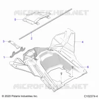 BODY, REAR STORAGE