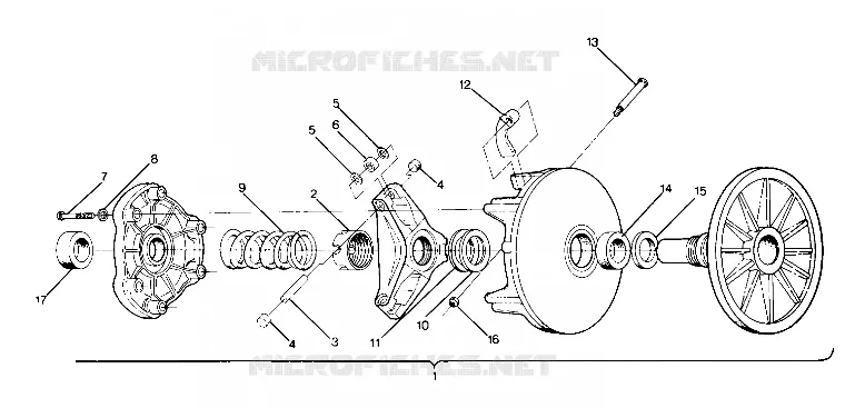 DRIVE CLUTCH 650 (4916801680012A)