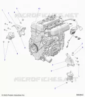ENGINE, MOUNTING