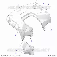 REAR BODYWORK CAB