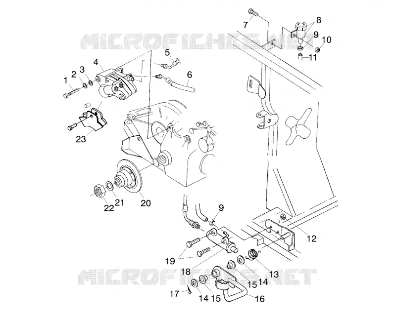 REAR BRAKE/FOOT PEDAL