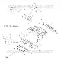 REAR BUMPER   CLOSEOFF