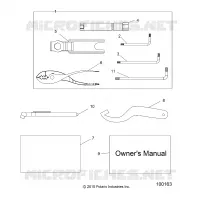 REFERENCES, TOOL KIT AND OWNERS MANUAL