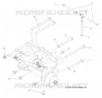 DRIVE TRAIN, MID GEARCASE MOUNTING