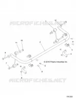 SUSPENSION, REAR STABILIZER BAR