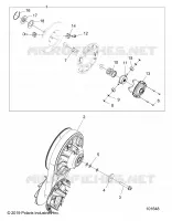 DRIVE TRAIN, SECONDARY CLUTCH