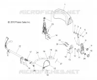 BACKREST   GRABHANDLE, PASSENGER