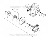 DRIVEN CLUTCH ASSEMBLY 2X4 300 W947530 (4926742674B011)