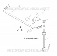 REAR SUSPENSION STABILIZER BAR
