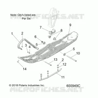 STEERING, SKI ASM.