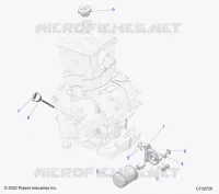 OIL FILTER AND DIPSTICK