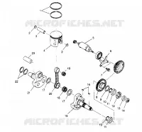 PISTON   CRANKSHAFT SPORTSMAN 4X4 W948040 (4926842684C013)