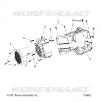 ENGINE, FAN COVER AND SHROUD COMP