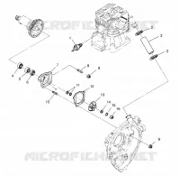 WATER PUMP SCRAMBLER W957840 (4935823582D001)