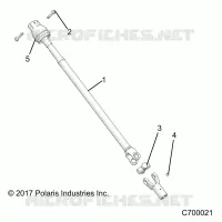 DRIVE TRAIN, REAR PROP SHAFT
