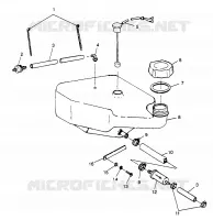 OIL TANK SLT 780 B974588 (4941174117A012)