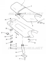 SEAT ASSEMBLY SLX 780 B954287 (4933953395A011)