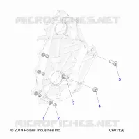 DRIVE TRAIN, CHAINCASE MOUNTING